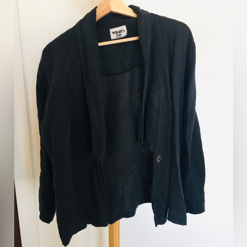 Vintage linen jacket